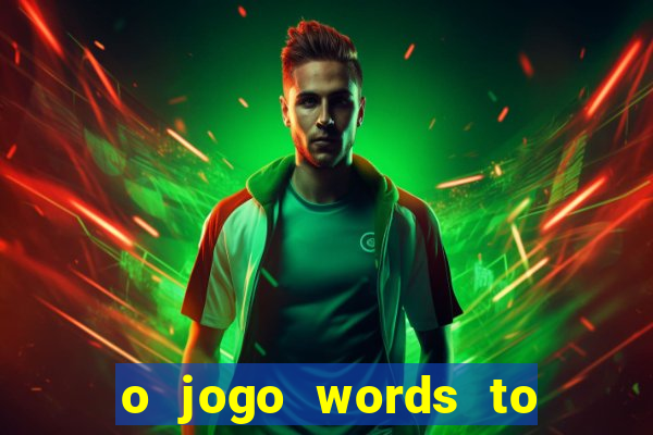 o jogo words to win paga mesmo